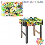 Футбол ZC 1022+2 деревянный, на штангах, на ножках